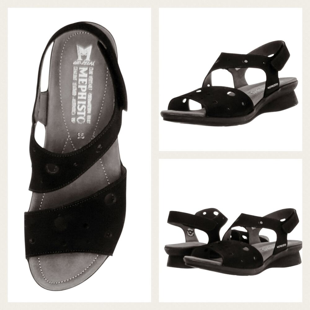 Mephisto Phiby Perforated Sandals GUC $295 Size 42 US 12      S3452